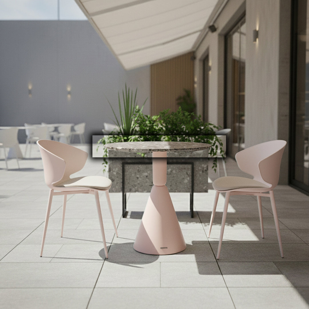 Round Terrazzo Table Top 70 cm 302-N0370